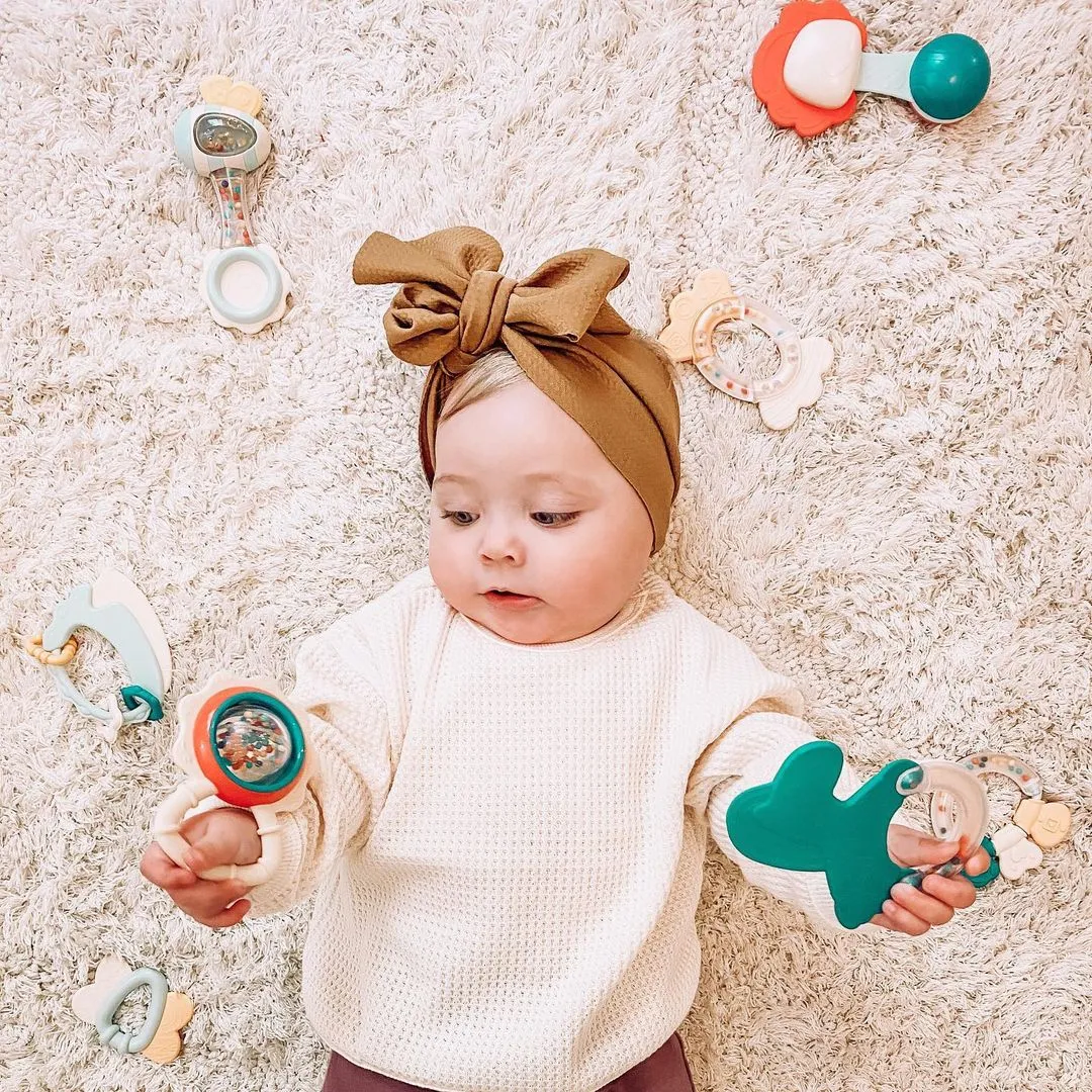 Baby Rattle Teething Toys with Box