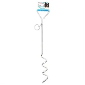 Boss Pet Spiral Tie-Out Stake 18"