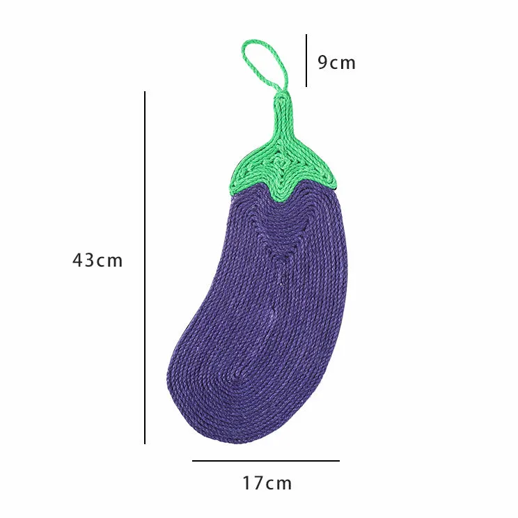 Cauli Eggplant Cat Scratching Pad | Durable & Attractive Scratcher