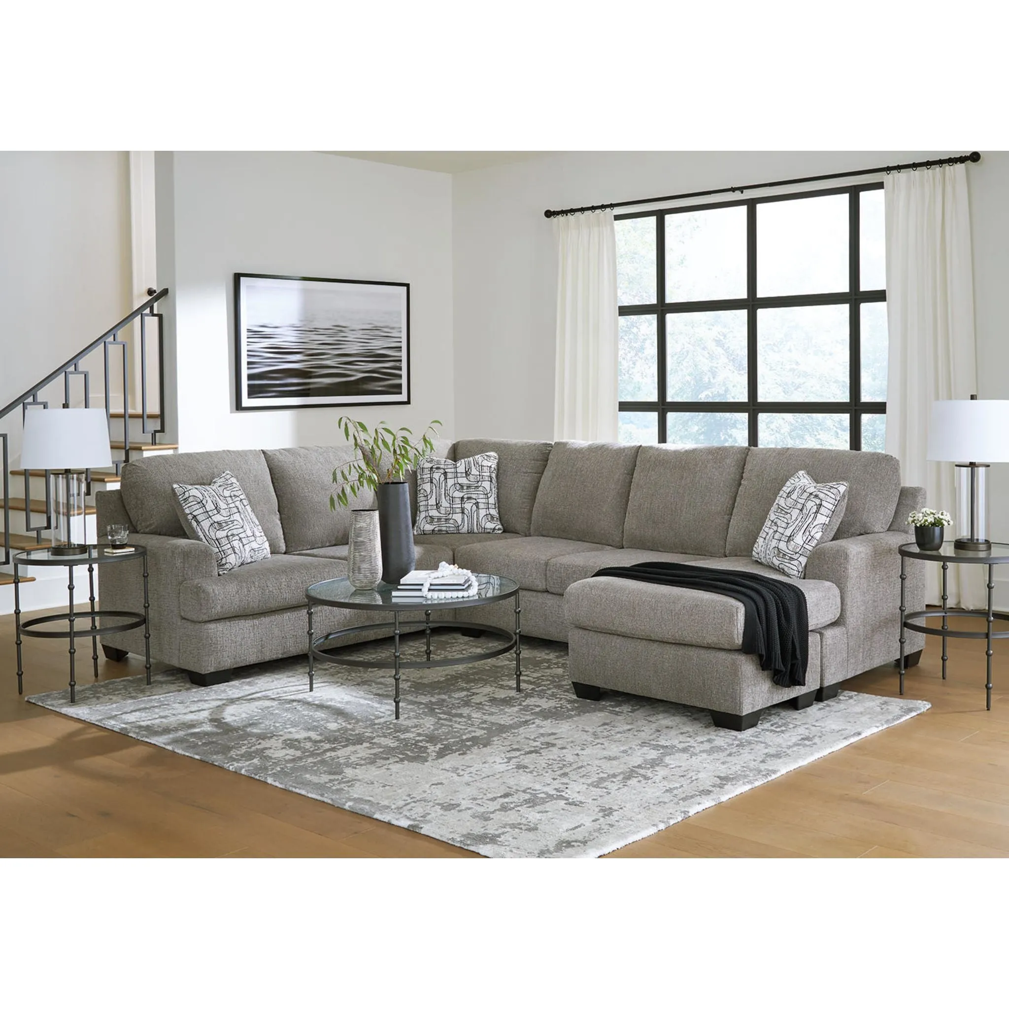 Erinsburg-Exclusive 2 Piece Sectional with Chaise