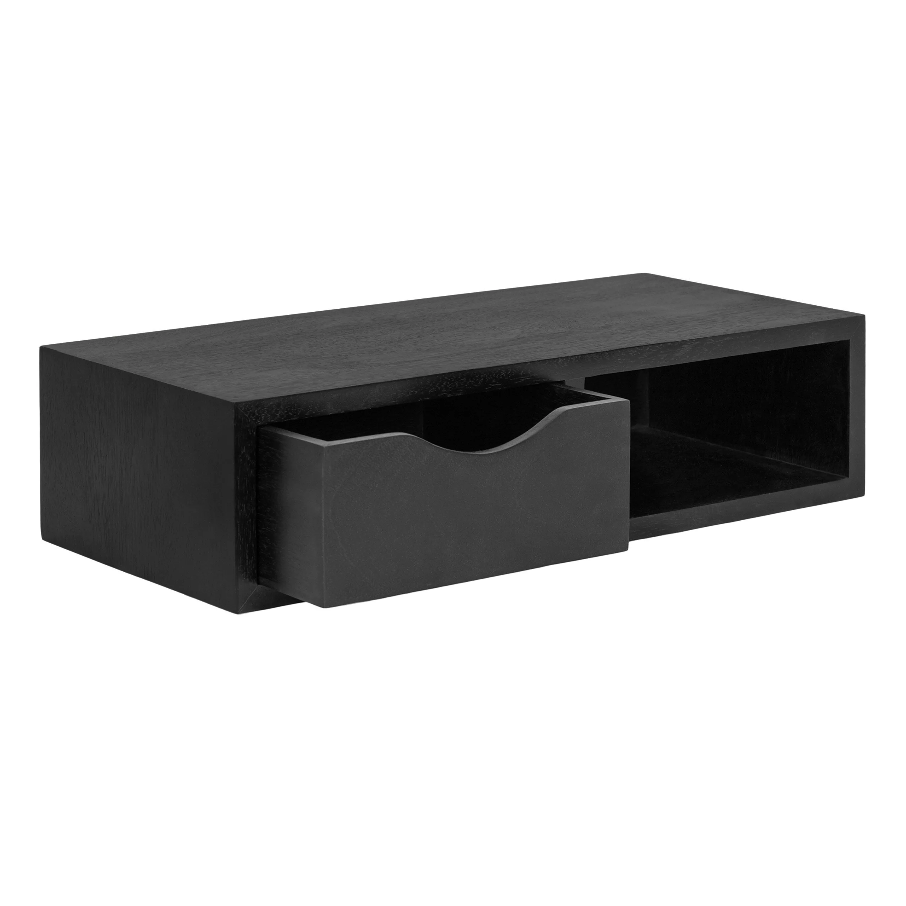 Hutton Floating Side Table with Drawer