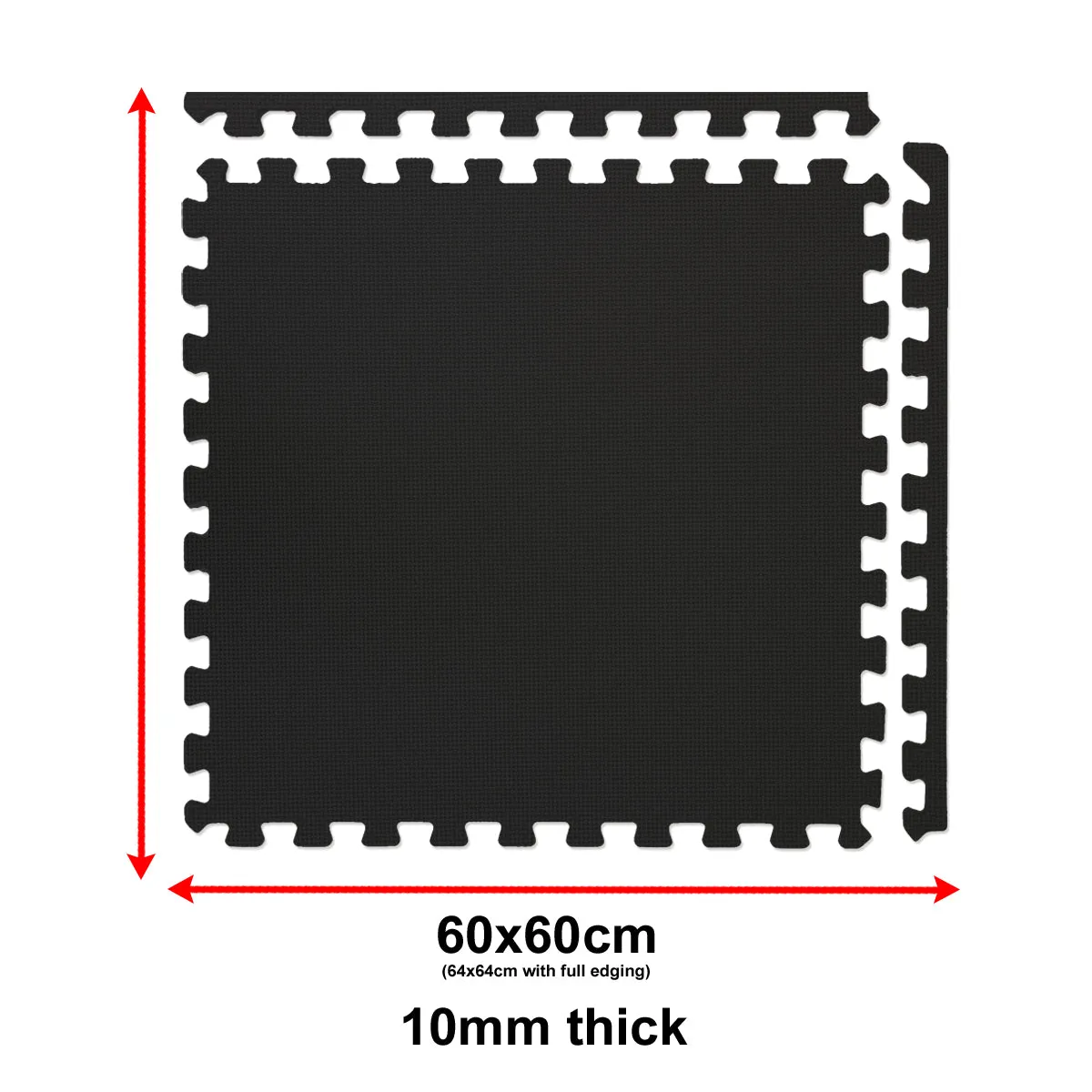 Northern Foam Exercise Mats 60cm x 60cm