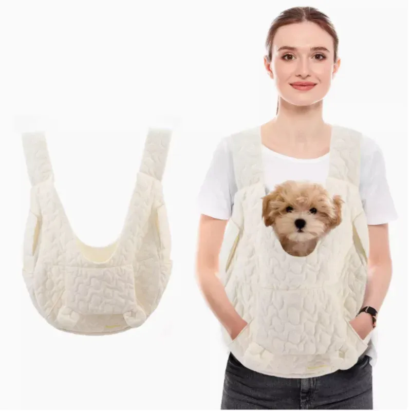 Pet Carrier Bag | Extra Large Capacity Chest Backpack | Waterproof and Wind Resistant Outdoor Bag for Dogs and Cats | Portable Pet Bag | Alo Trendy