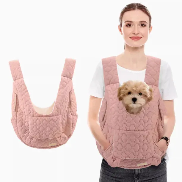 Pet Carrier Bag | Extra Large Capacity Chest Backpack | Waterproof and Wind Resistant Outdoor Bag for Dogs and Cats | Portable Pet Bag | Alo Trendy