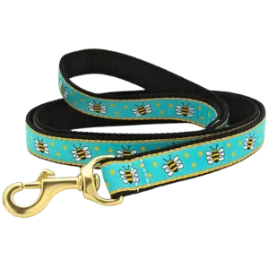 Up Country Bee Dog Lead 6 Foot - 1" Wide