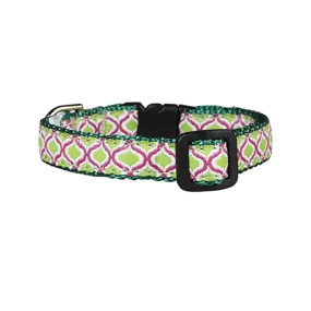 Up Country Green Kismet Cat Collar
