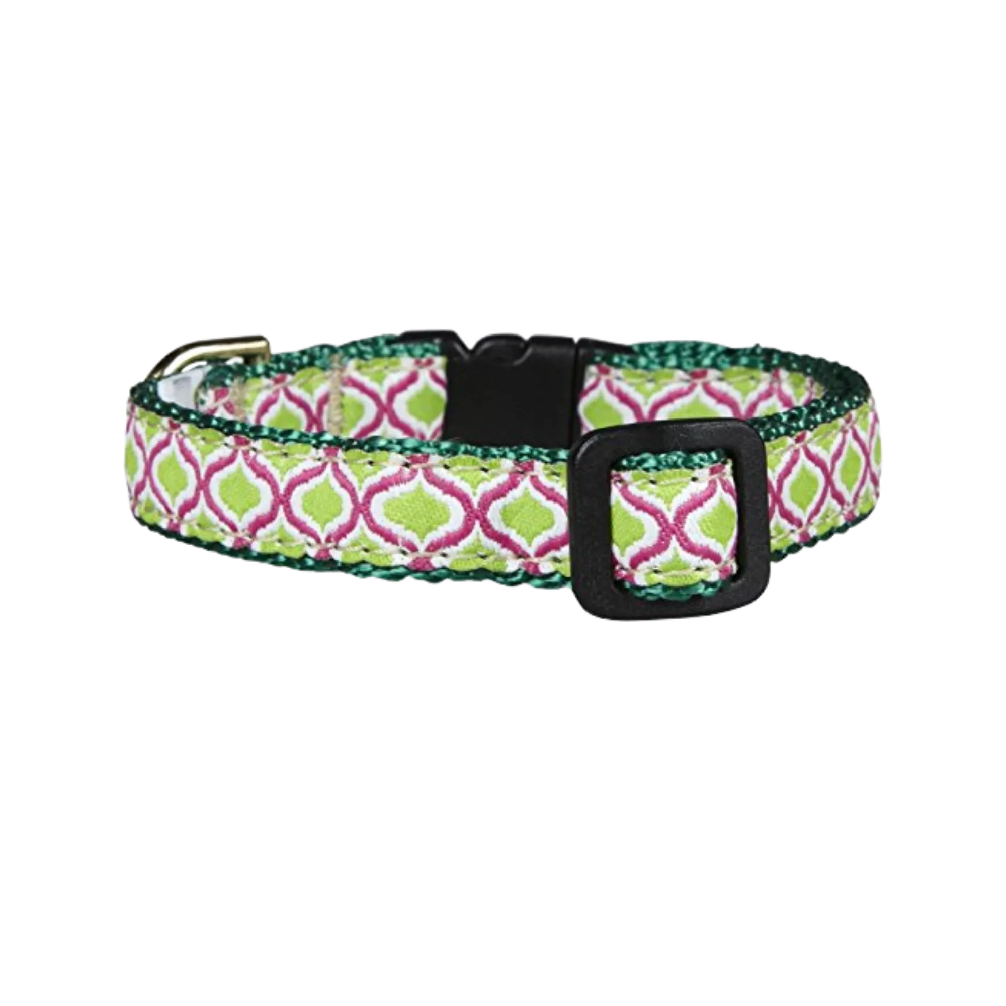 Up Country Green Kismet Cat Collar